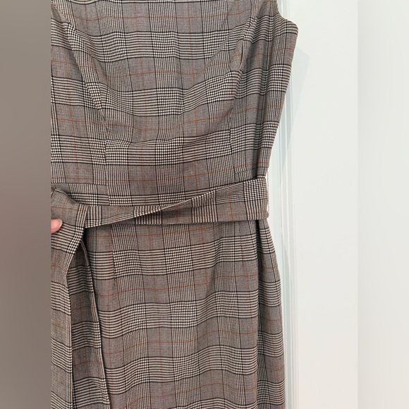 ANTONIO MELANI Pencil Plaid Dress Size 2 - Picture 3 of 10